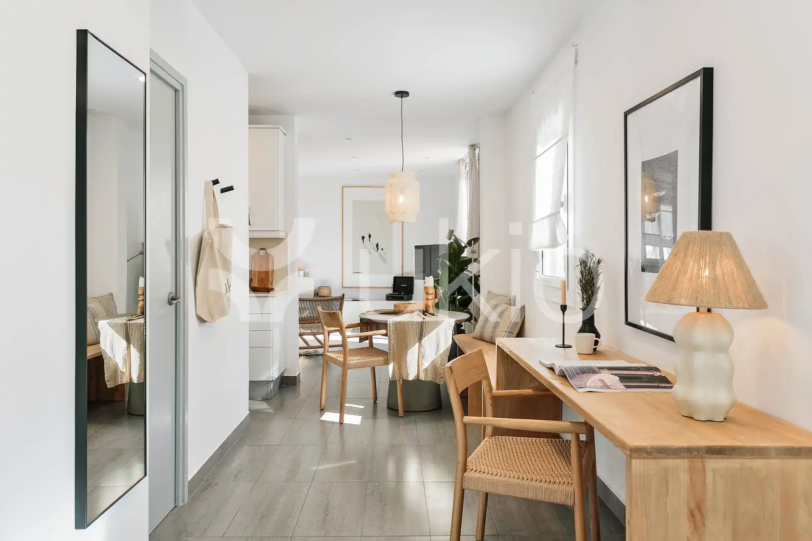Dining room of Study for rent in Barcelona  with Air Conditioner, Heating and Terrace