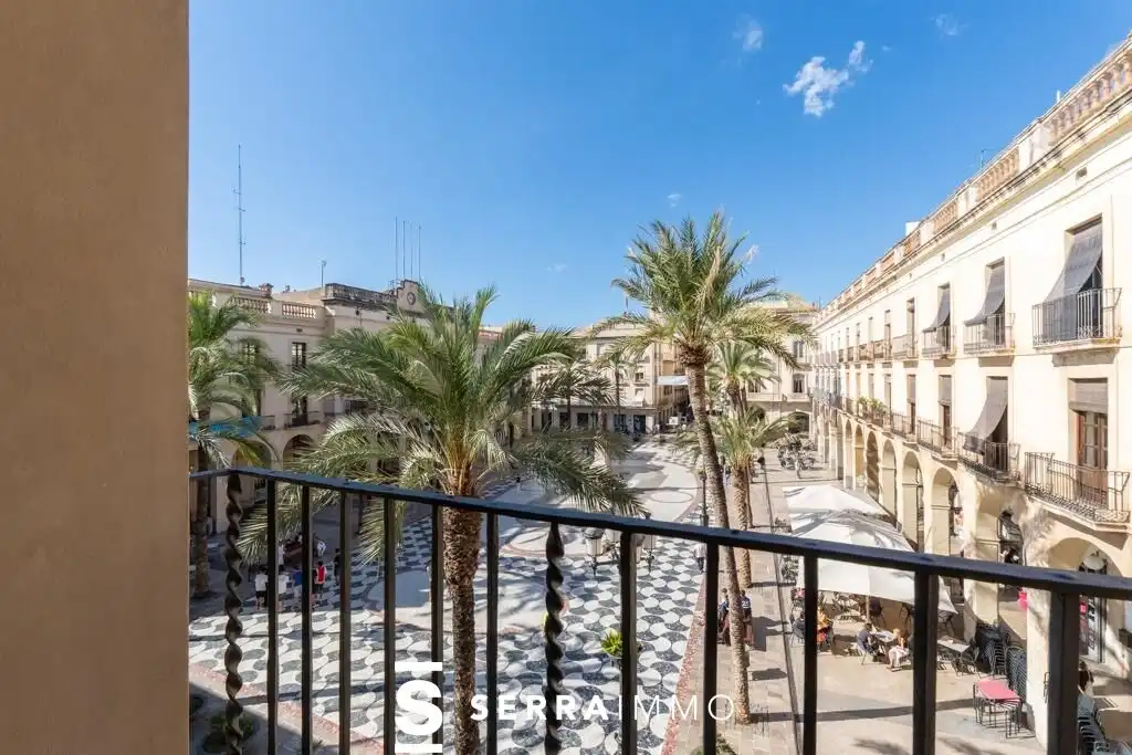 Vista exterior de Ático en venta en Vilanova i la Geltrú con Aire acondicionado, Terraza y Balcón