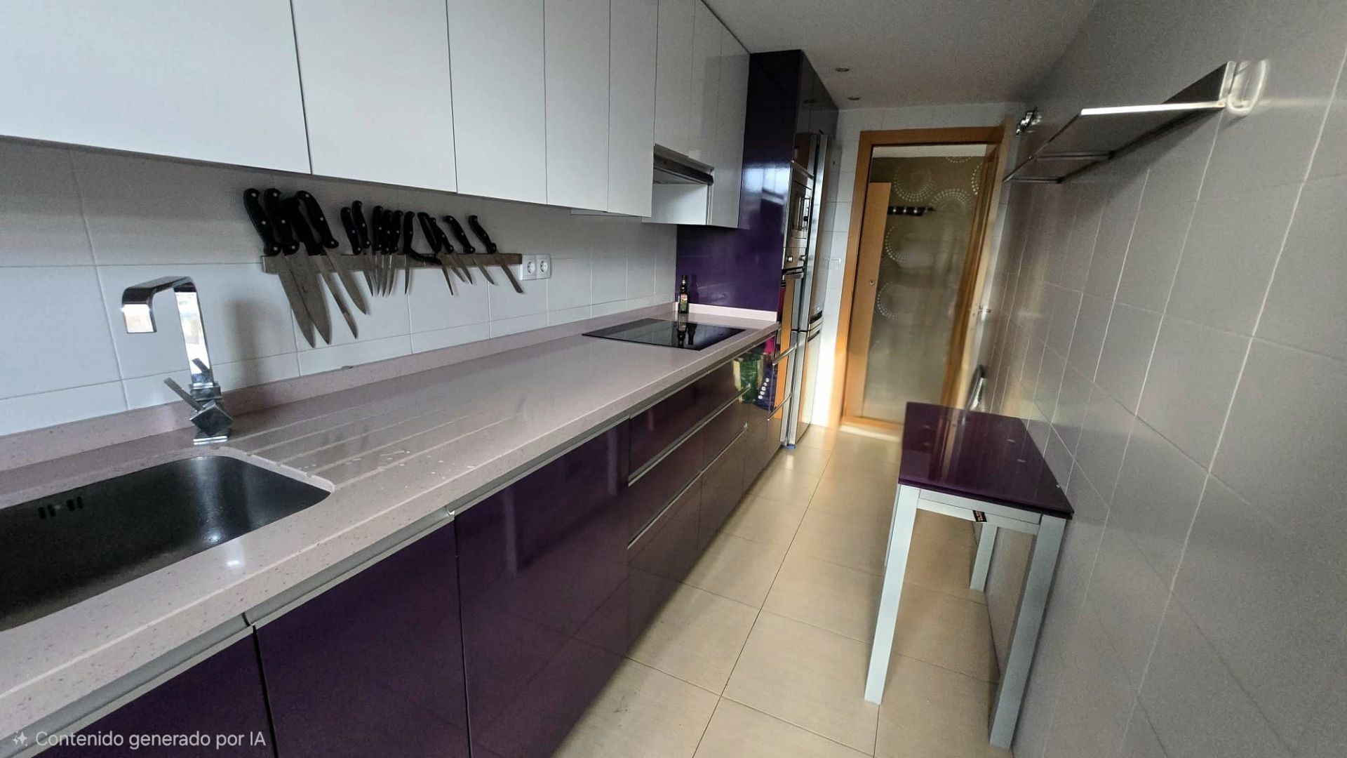 Kitchen of Flat to rent in Málaga Capital  with Storage room, Swimming Pool and Furnished