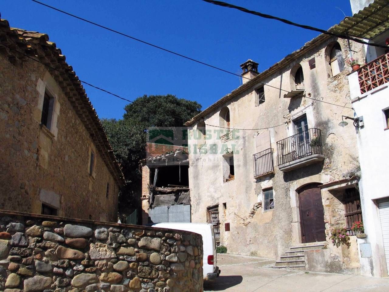 Exterior view of Country house for sale in Cervià de Ter