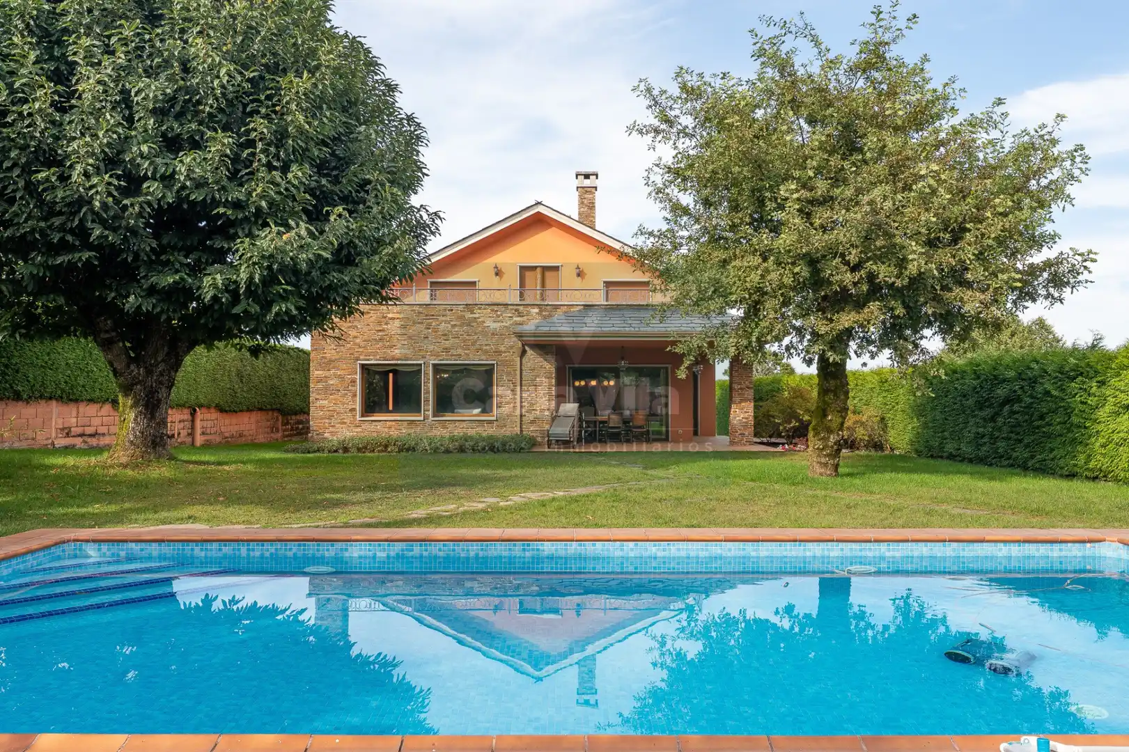 Jardín de Casa o chalet en venta en Lugo con Calefacción, Jardín privado y Parquet