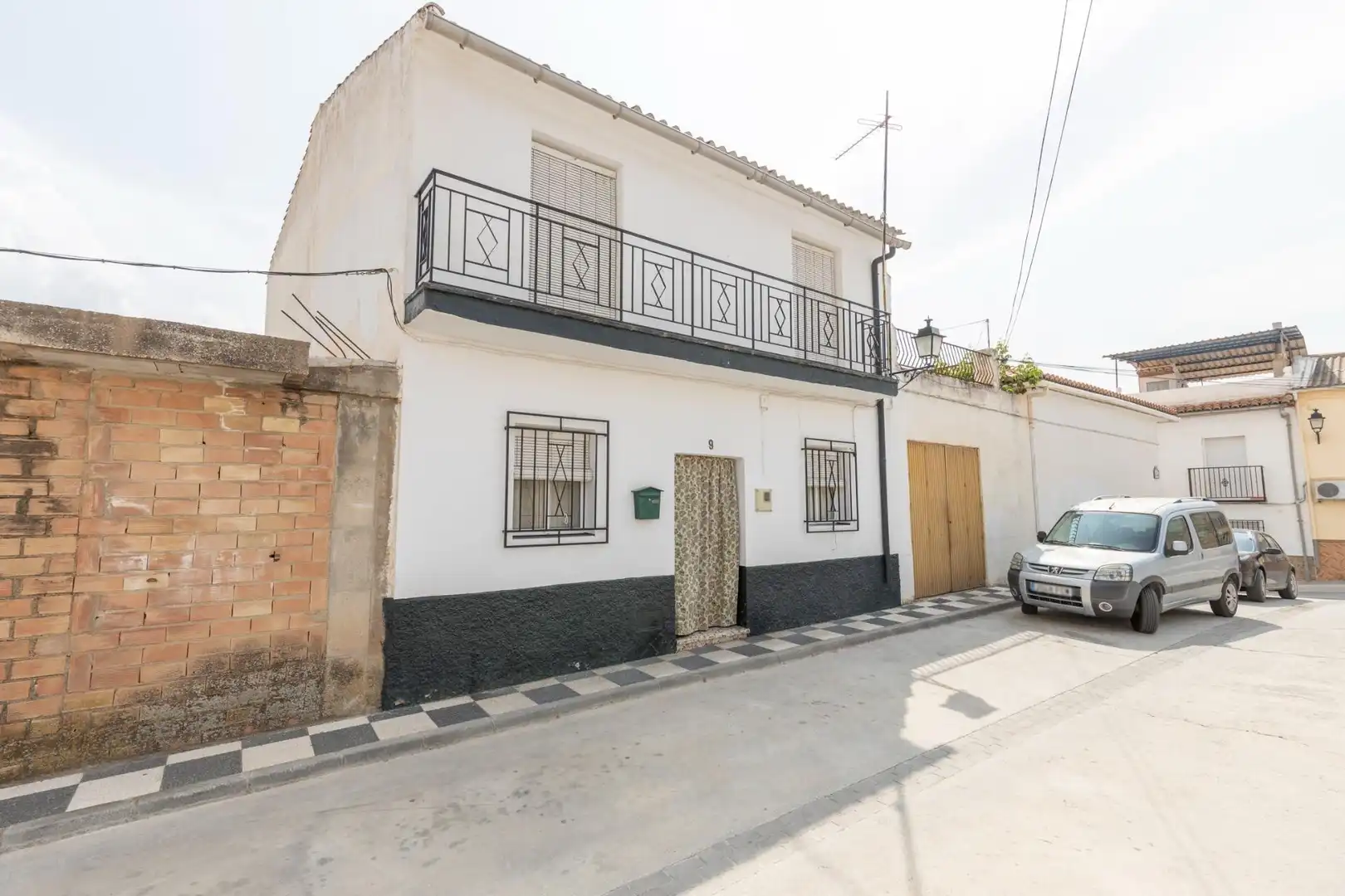 Vista exterior de Casa o chalet en venta en Jayena con Trastero y Balcón