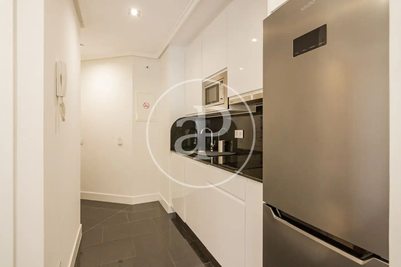 Küche von Wohnung zur Miete in Madrid mit Klimaanlage, Heizung und Möbliert