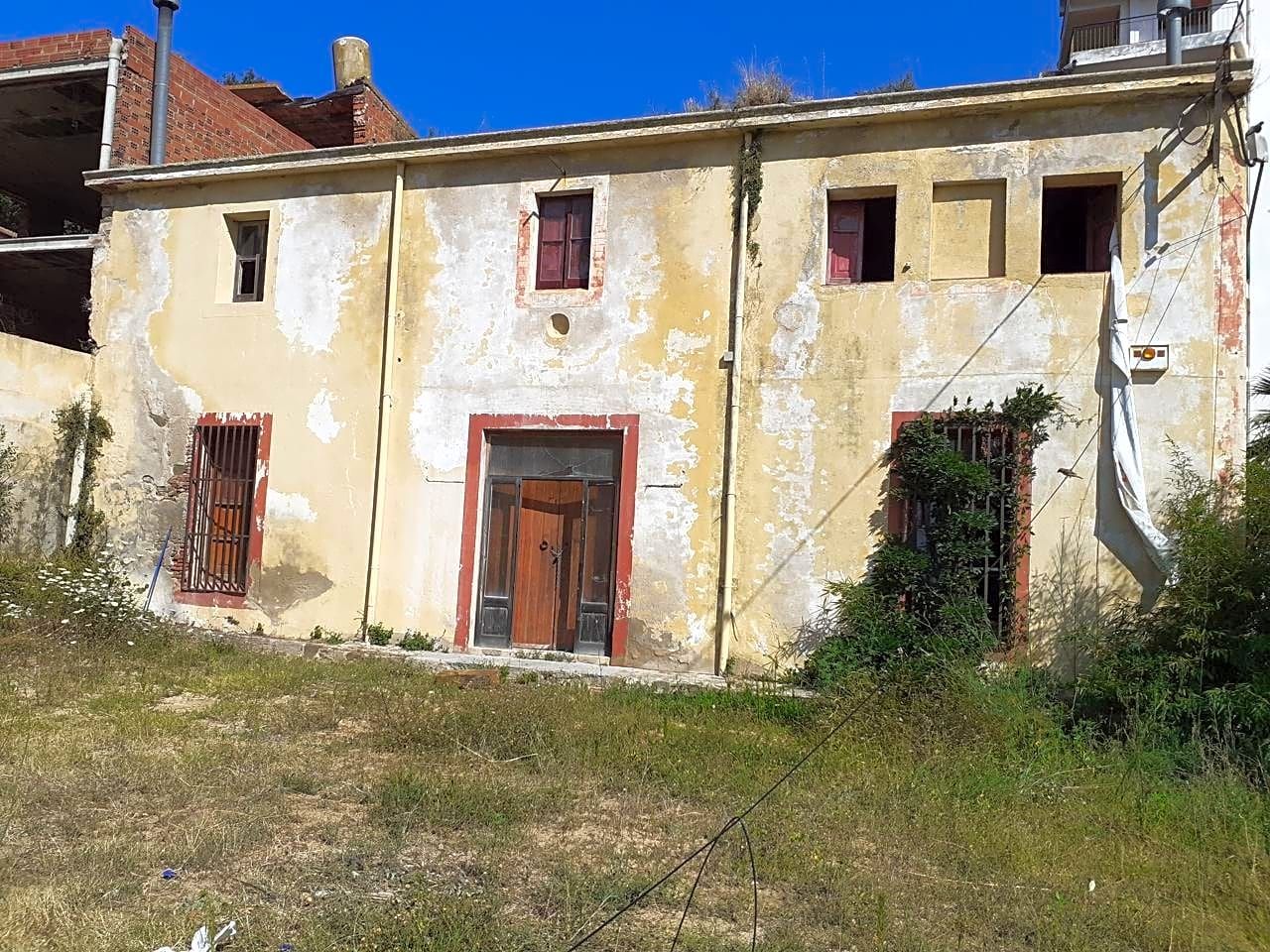 Exterior view of Country house for sale in Calella  with Private garden