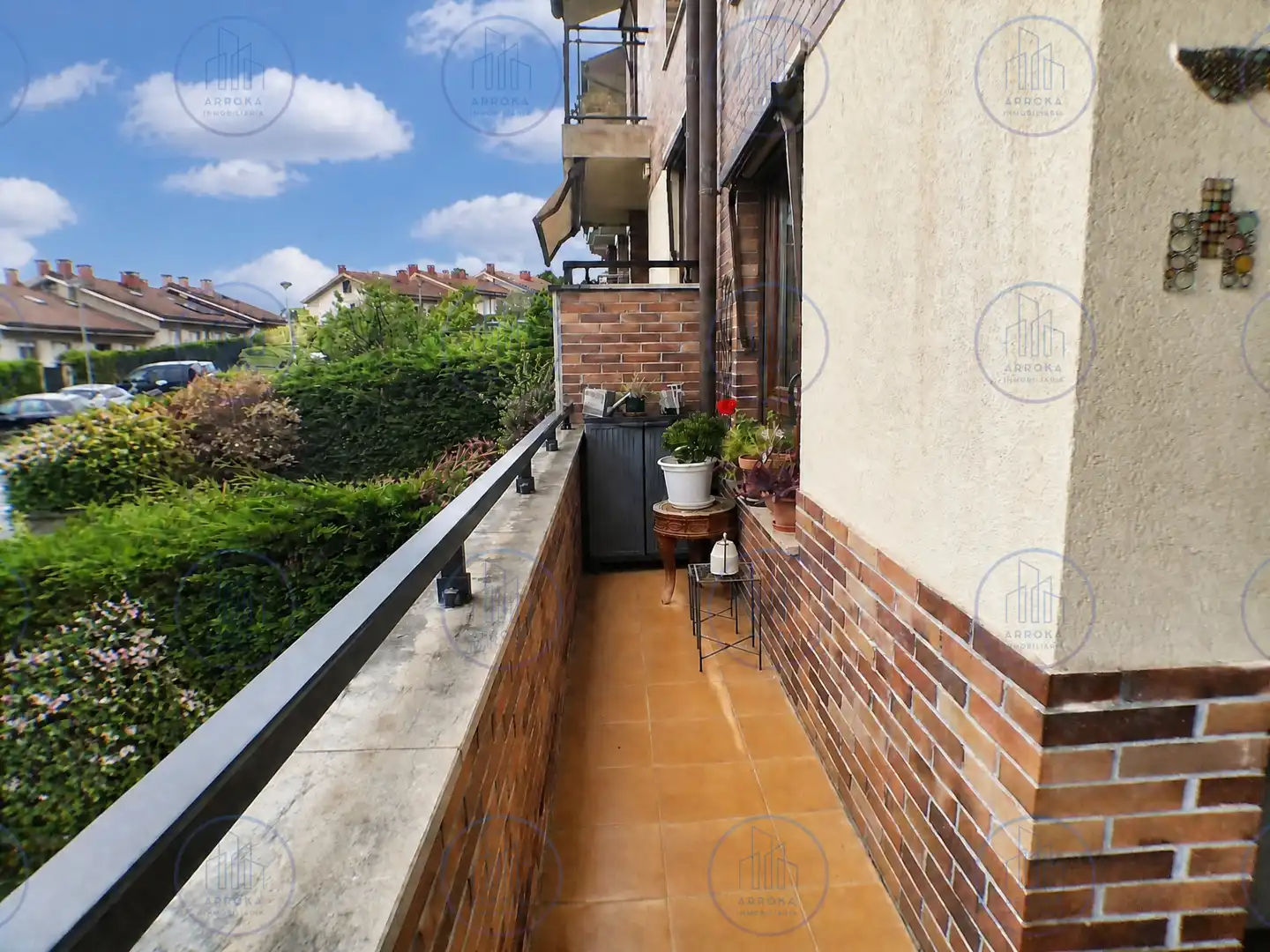 Terraza de Casa adosada en venta en Donostia - San Sebastián  con Calefacción, Jardín privado y Terraza