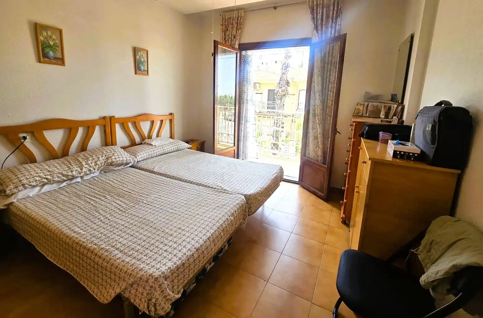 Schlafzimmer von Haus oder Chalet zum Verkauf in Santa Pola mit Heizung und Möbliert