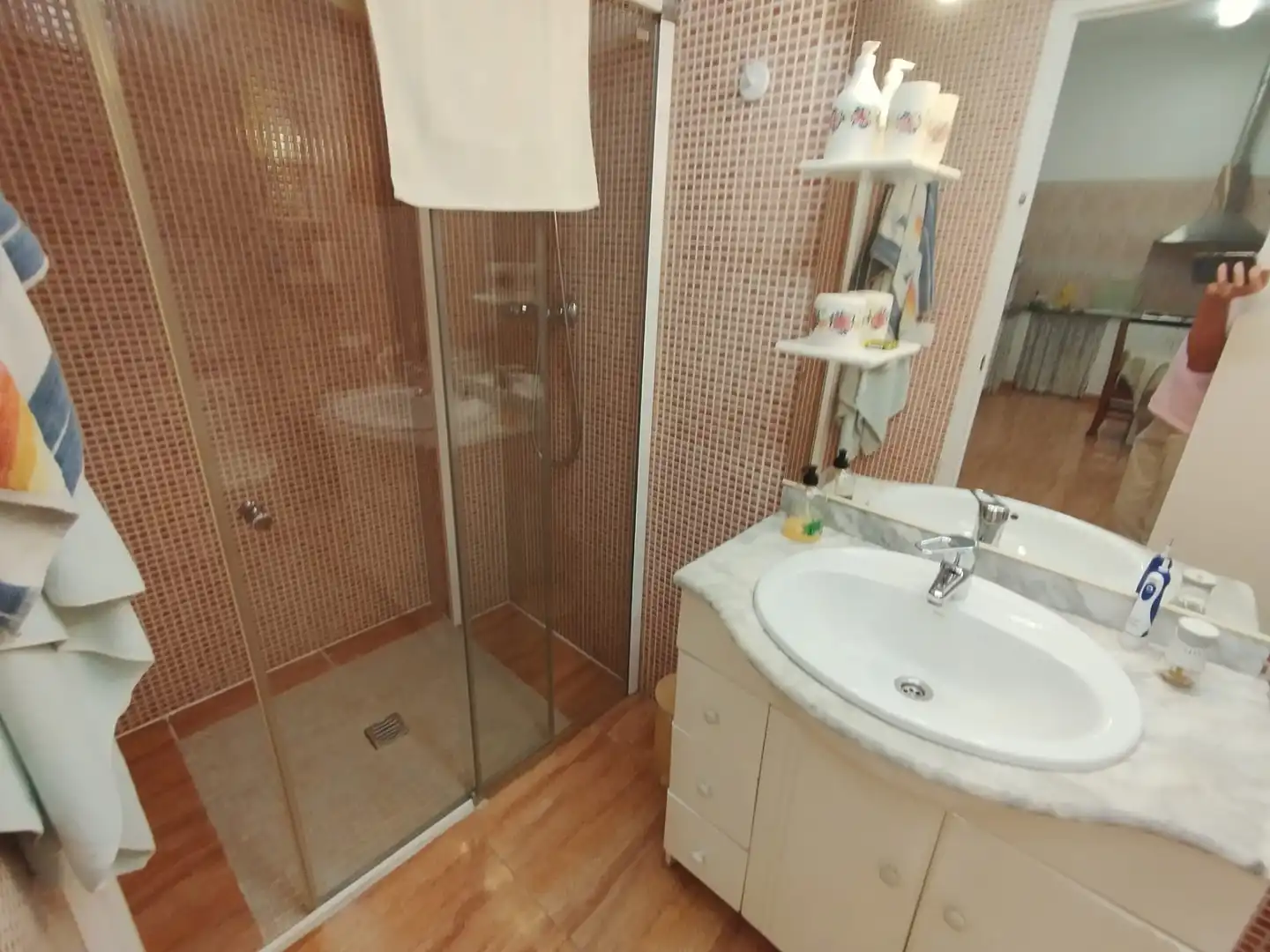 Baño de Casa o chalet en venta en La Ràpita con Aire acondicionado, Calefacción y Terraza