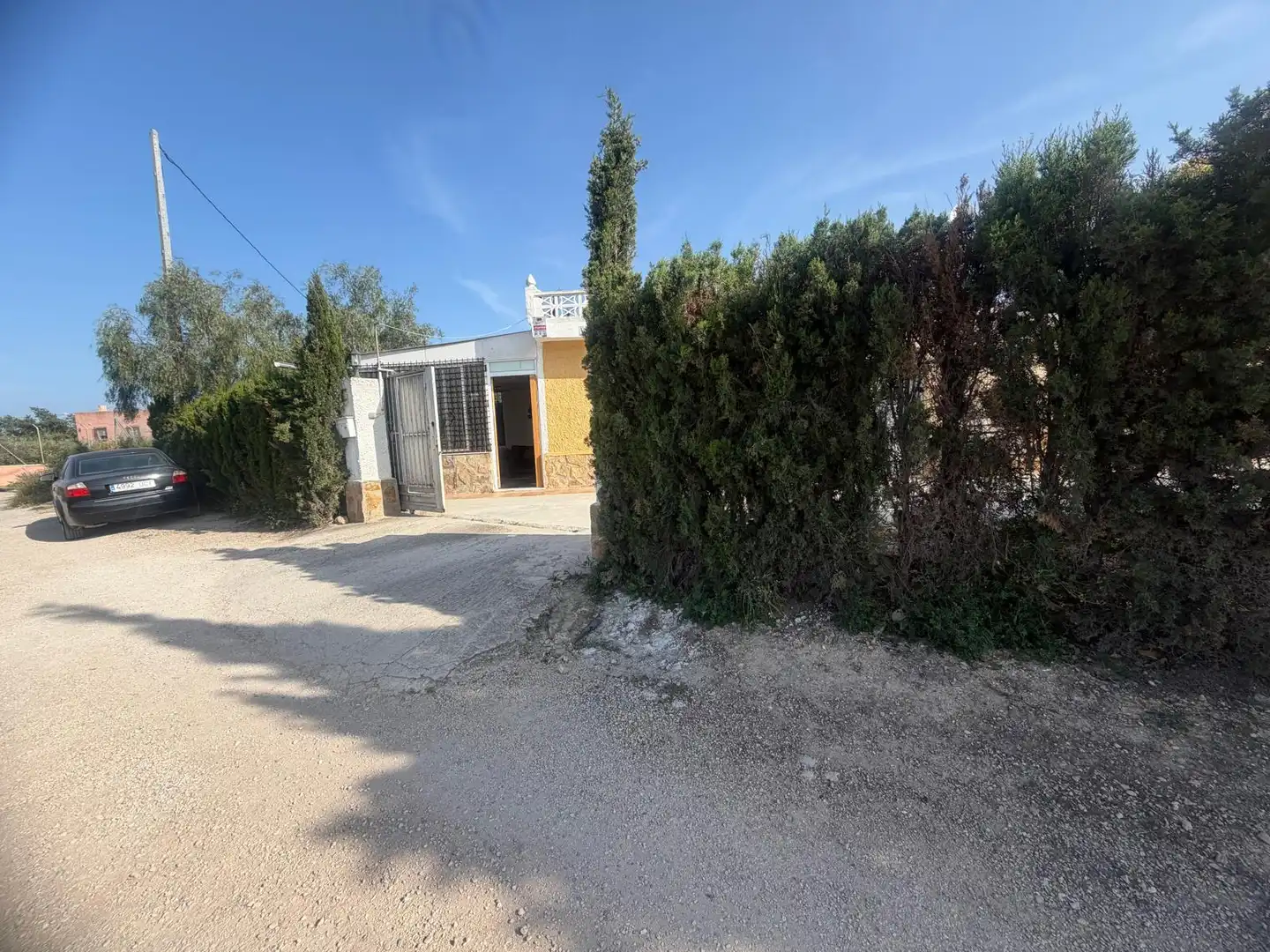 Vista exterior de Casa o xalet en venda en Elche / Elx amb Aire condicionat, Jardí privat i Terrassa
