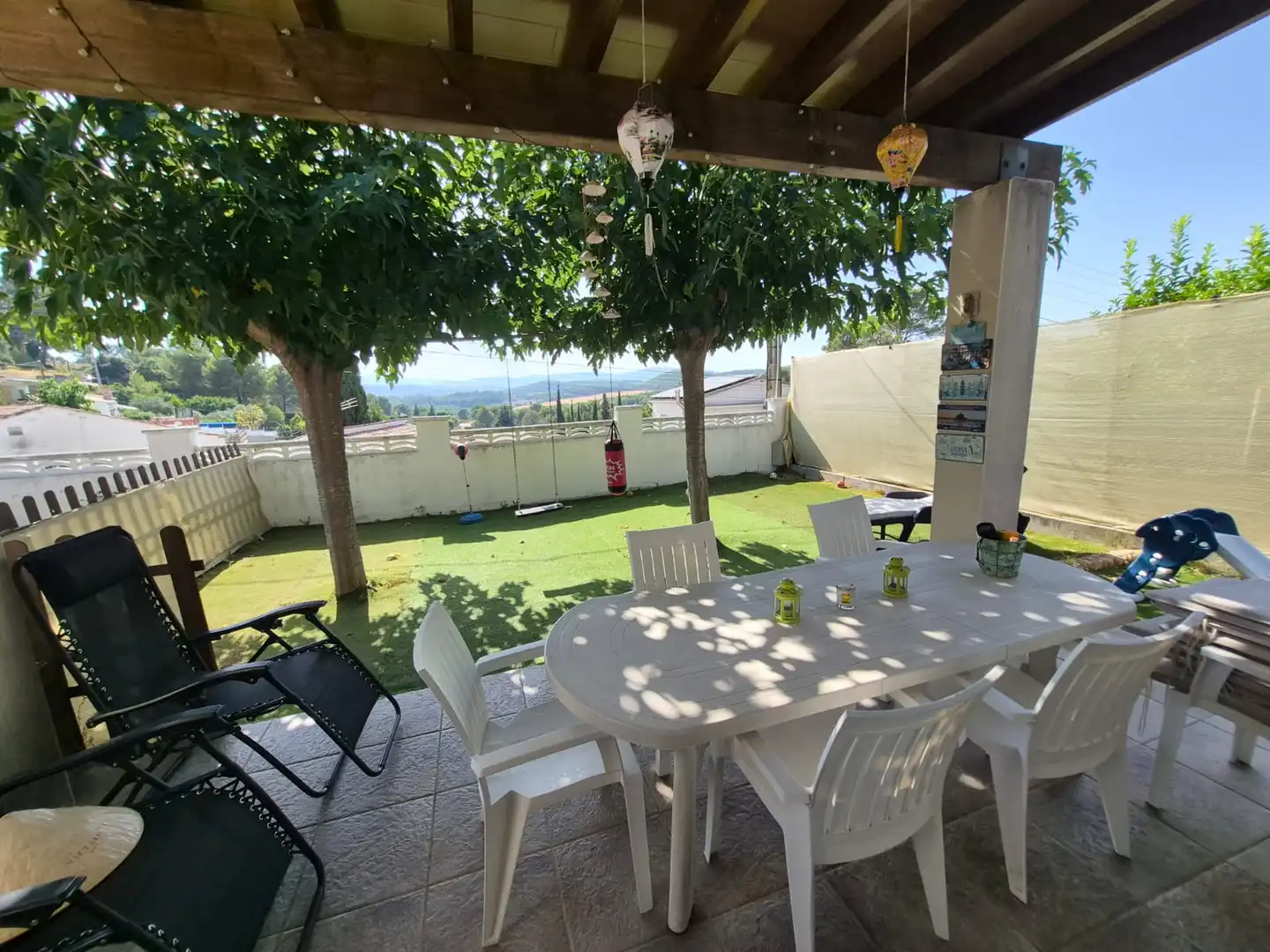 Terraza de Casa o chalet en venta en Piera con Aire acondicionado, Calefacción y Jardín privado