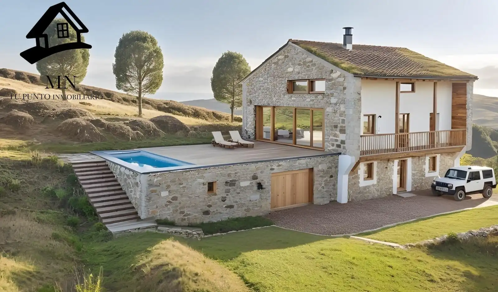 Vista exterior de Finca rústica en venda en Villacarriedo amb Jardí privat
