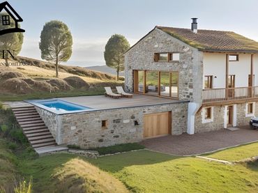Casa rustica con giardino in vendita a Villacarriedo