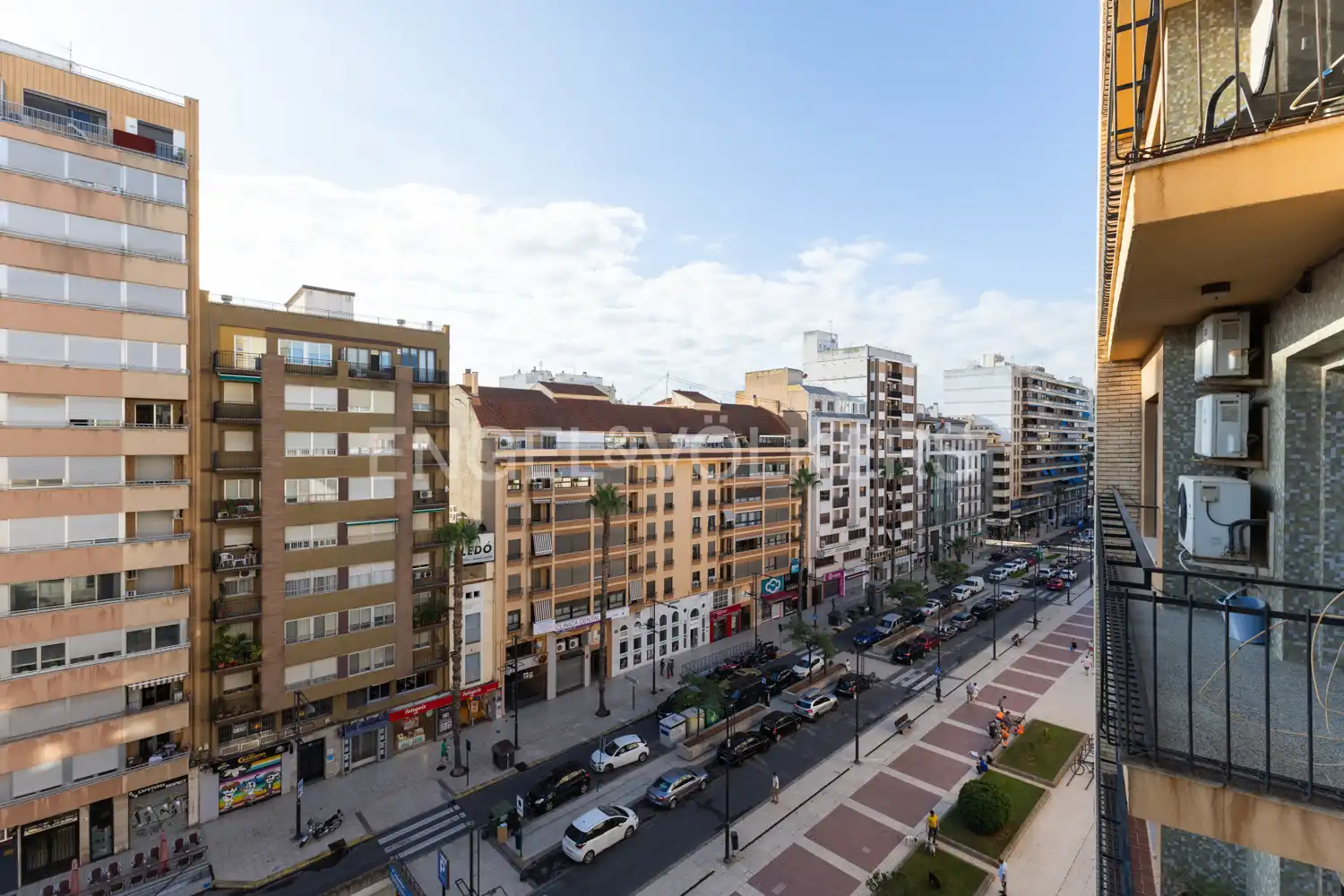 Exterior view of Flat for sale in Castellón de la Plana / Castelló de la Plana  with Heating, Storage room and Furnished