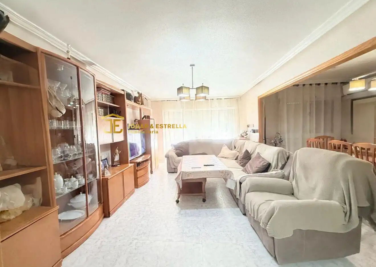 Living room of Flat for sale in Lorca  with Air Conditioner, Heating and Storage room