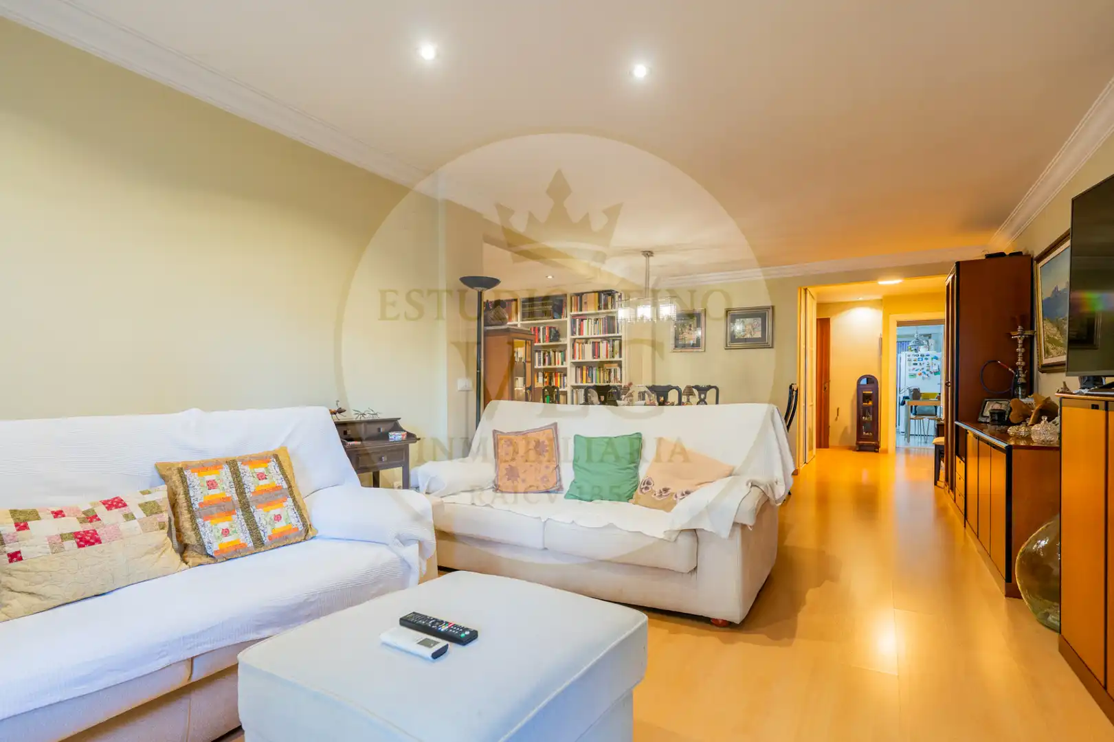 Sala d'estar de Apartament en venda en Valencia amb Aire condicionat, Calefacció i Parquet