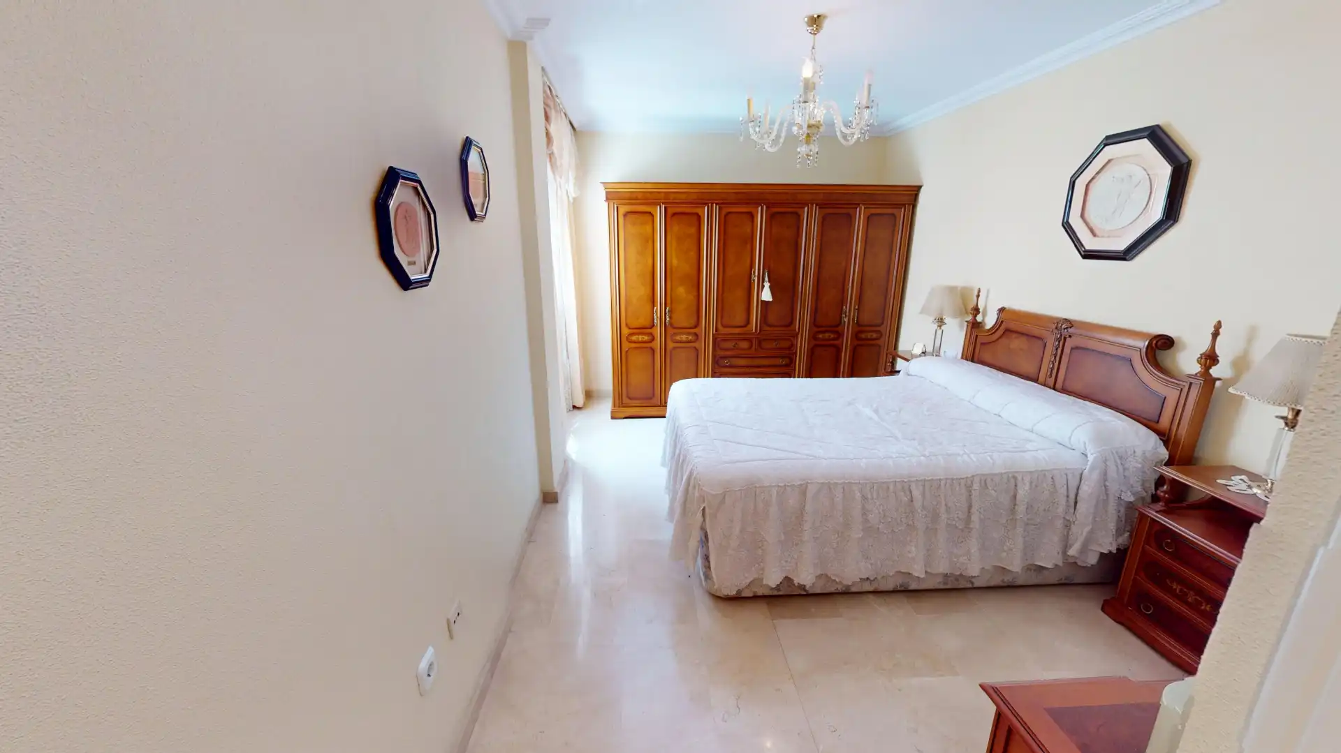 Schlafzimmer von Wohnung zum Verkauf in Elche / Elx mit Klimaanlage, Heizung und Abstellraum