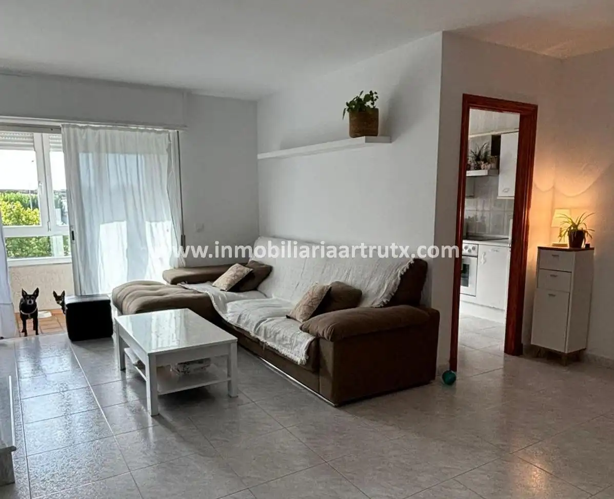 Living room of Attic for sale in Ciutadella de Menorca  with Air Conditioner, Terrace and Storage room