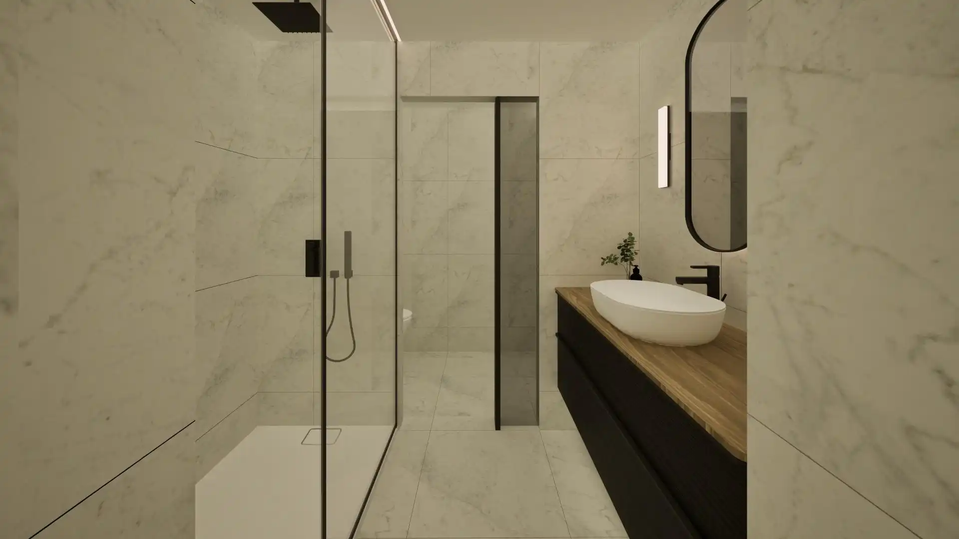 Baño de Ático en venta en Mataró
