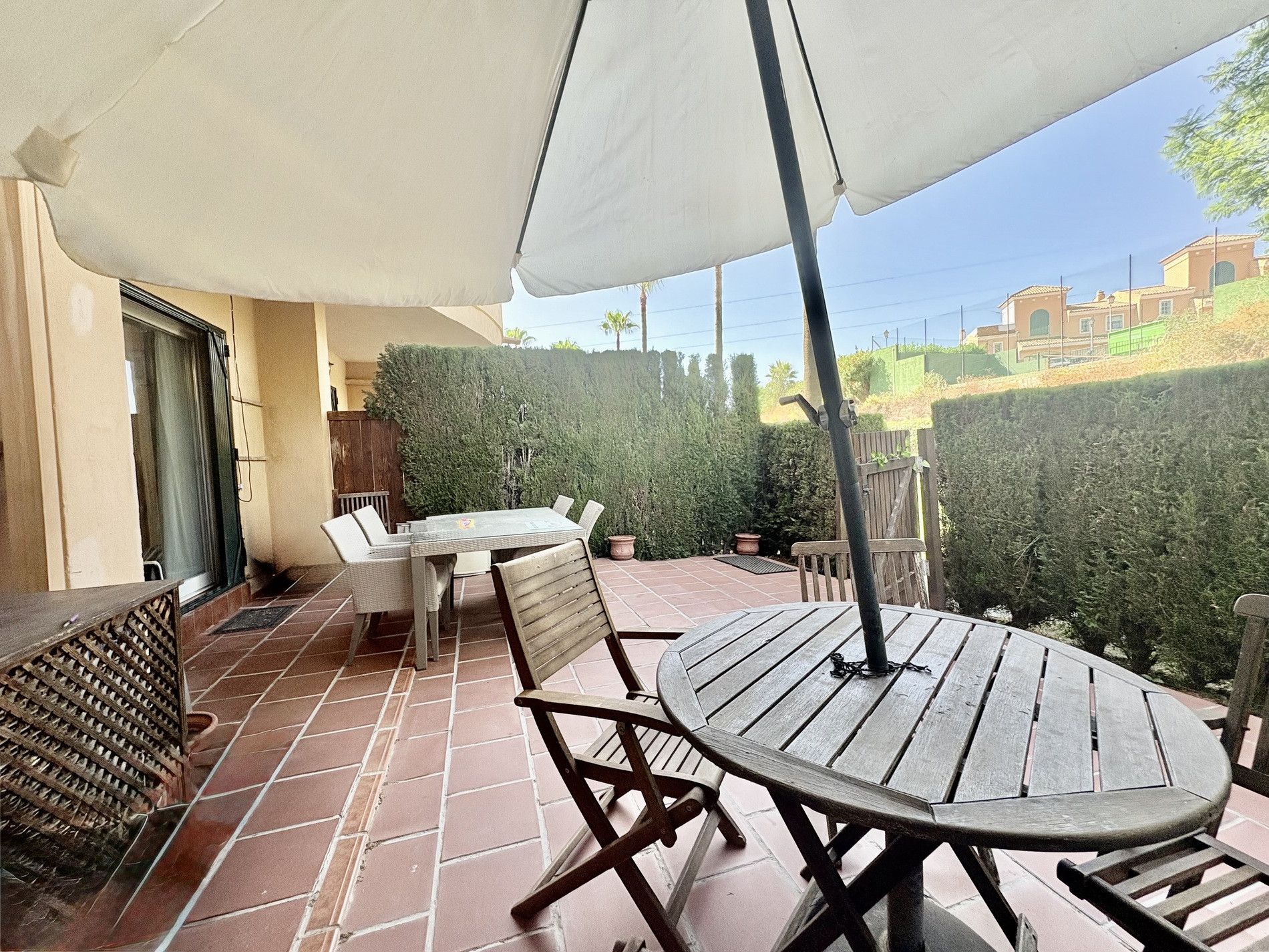 Terrassa de Planta baixa en venda en Mijas amb Aire condicionat, Terrassa i Piscina