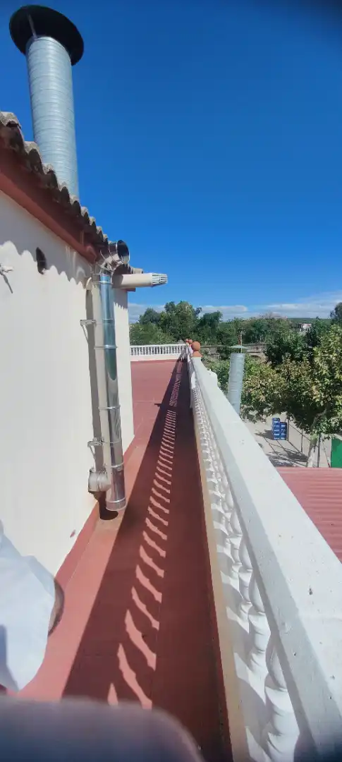 Terrasse von Gebäude zum Verkauf in Villanueva de la Reina mit Alarm