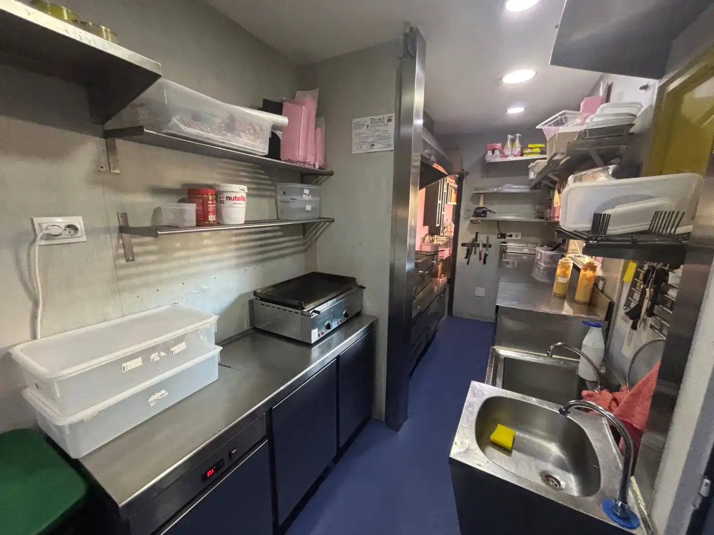 Cocina de Local en traspaso en Madrid con Aire acondicionado y Terraza