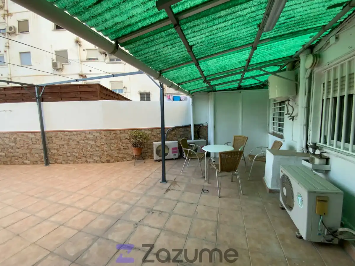Terrace of Flat for rent in Valencia  with Air Conditioner, Heating and Terrace