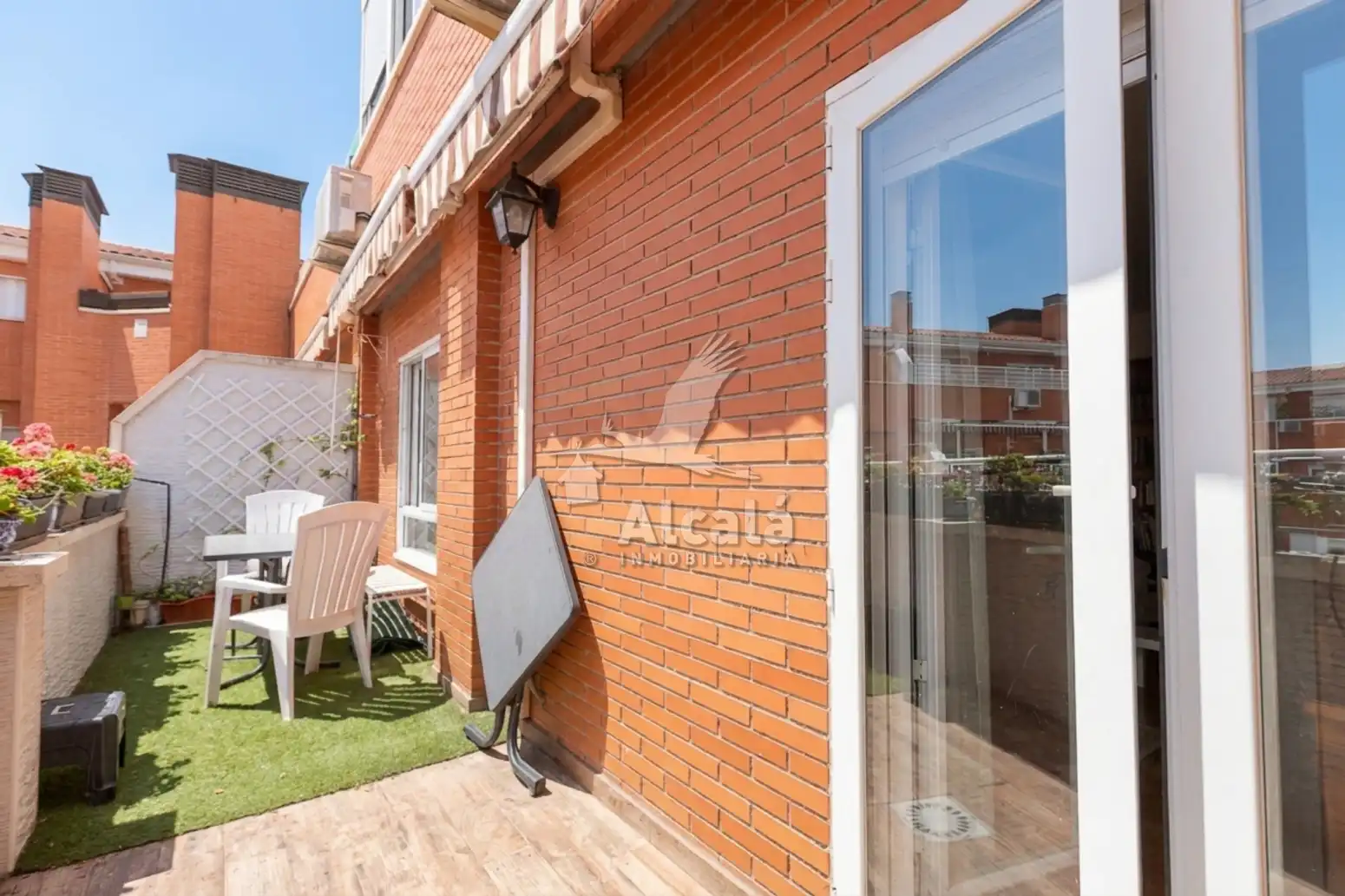 Terraza de Piso en venta en Arganda del Rey con Aire acondicionado, Calefacción y Jardín privado