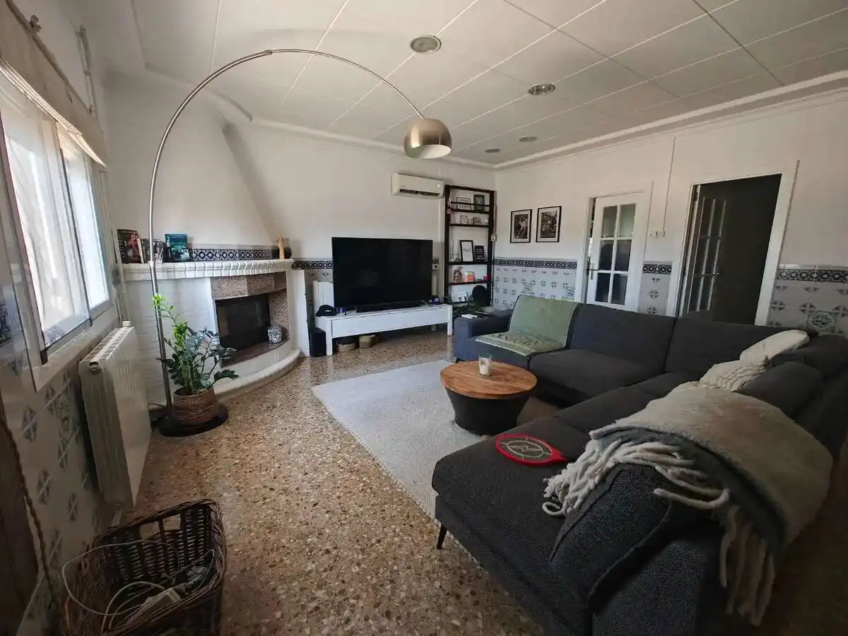 Living room of Houses for sale in Algemesí  with Private garden, Terrace and Swimming Pool