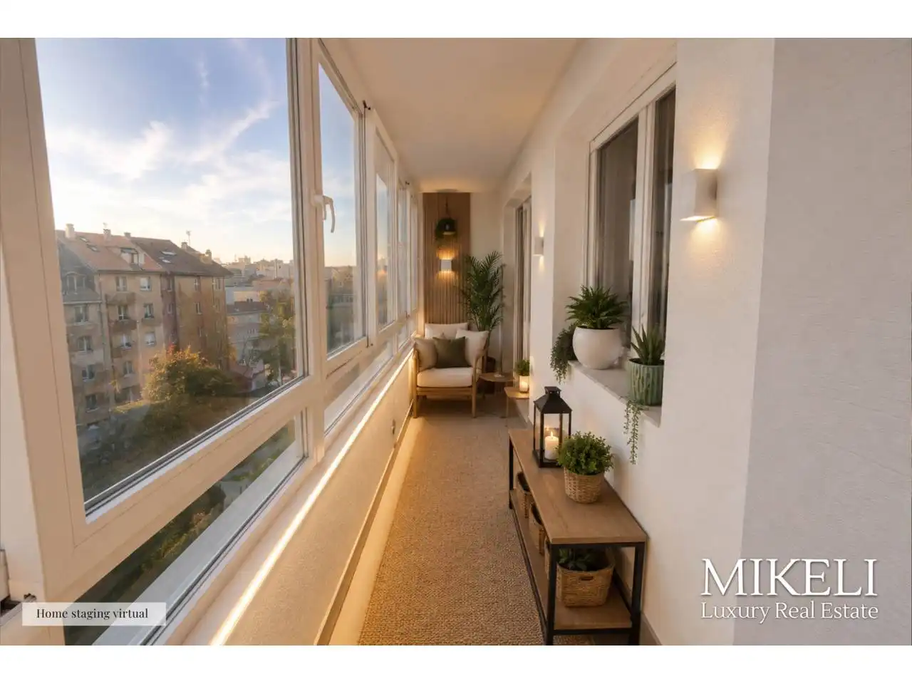 Terrasse von Wohnung zum Verkauf in Santander mit Heizung, Parkett und Terrasse