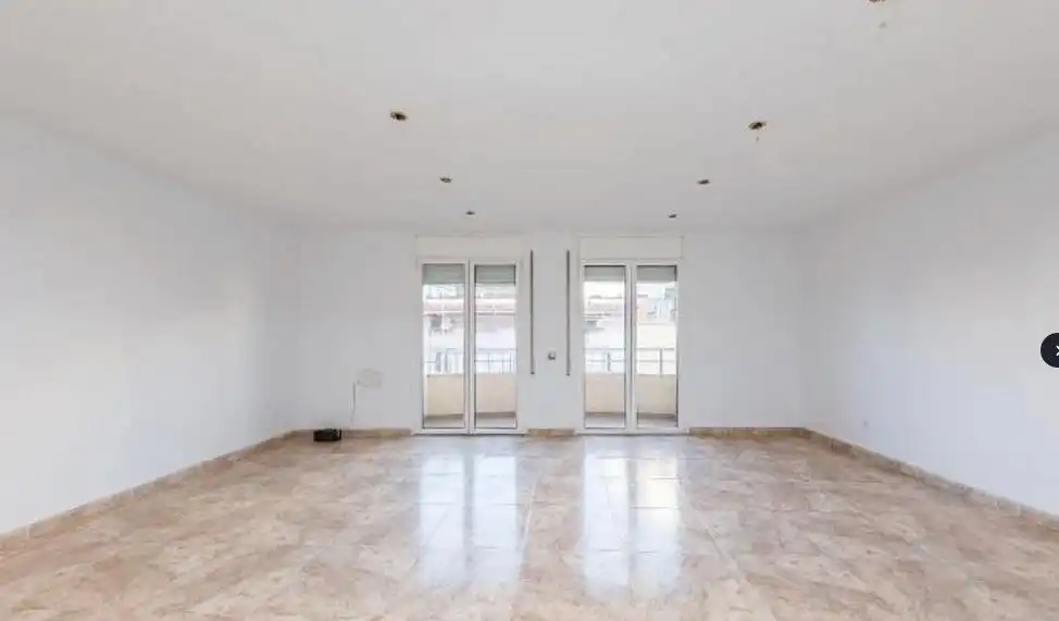 Sala de estar de Piso en venta en Badalona