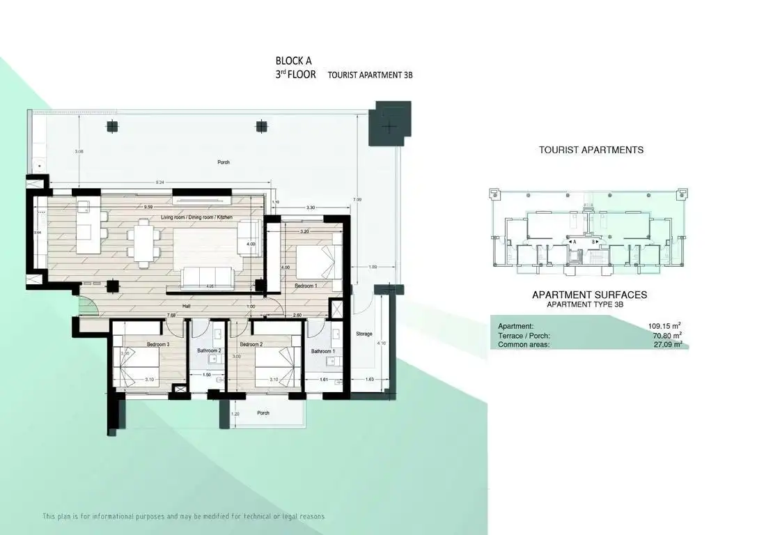 Apartment with pool for sale in Los Narejos - Punta Calera, imagen 40
