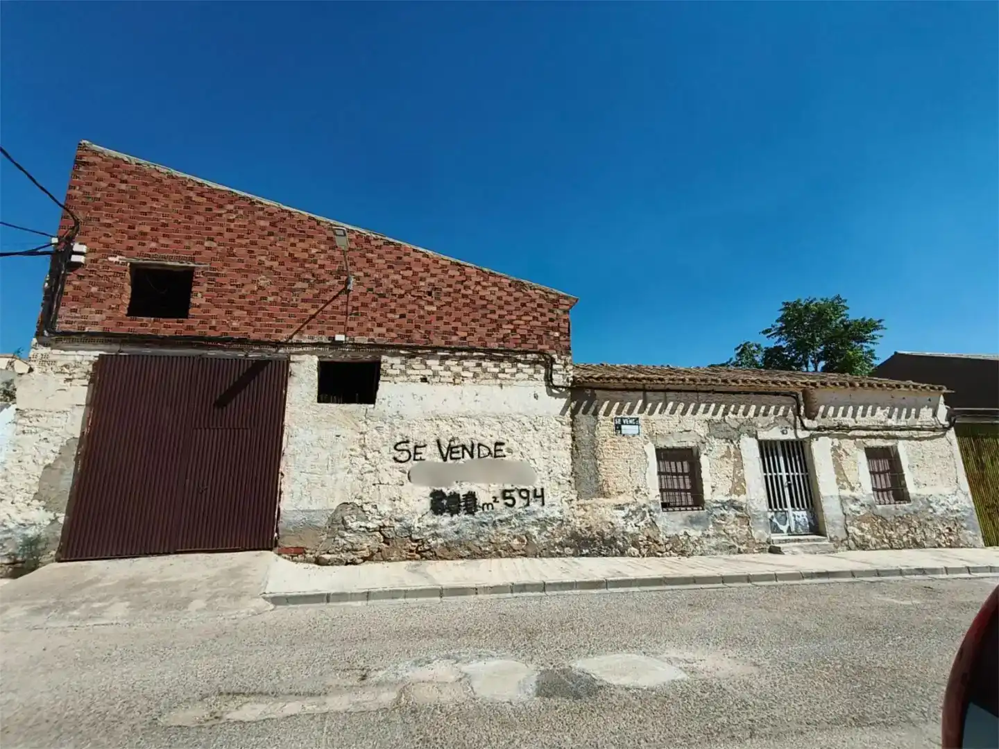 Vista exterior de Pis en venda en Barrax