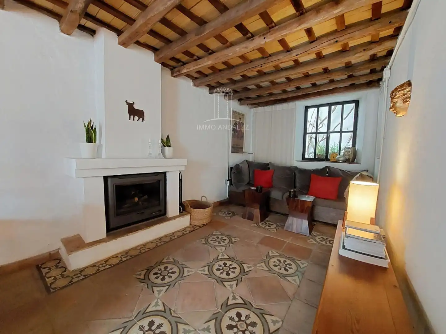 Wohnzimmer von Haus oder Chalet zum Verkauf in Medina Sidonia mit Heizung