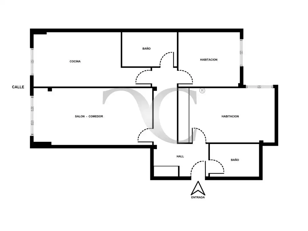 Flat for sale in Gijón   with Heating