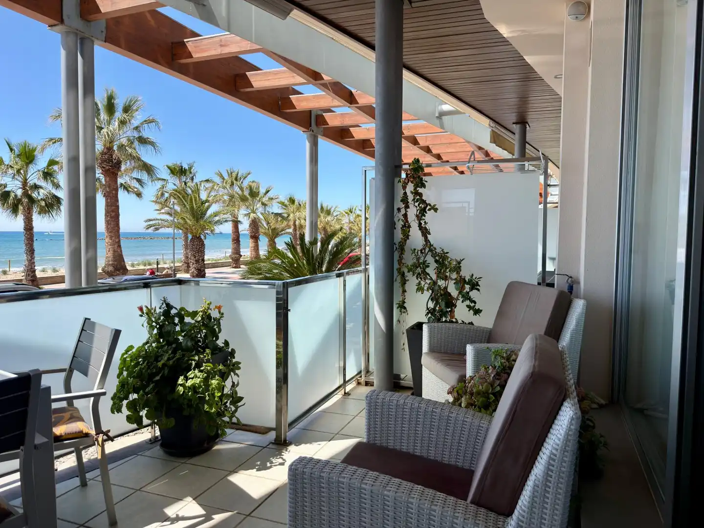 Terrassa de Apartament en venda en Cubelles amb Aire condicionat, Calefacció i Parquet