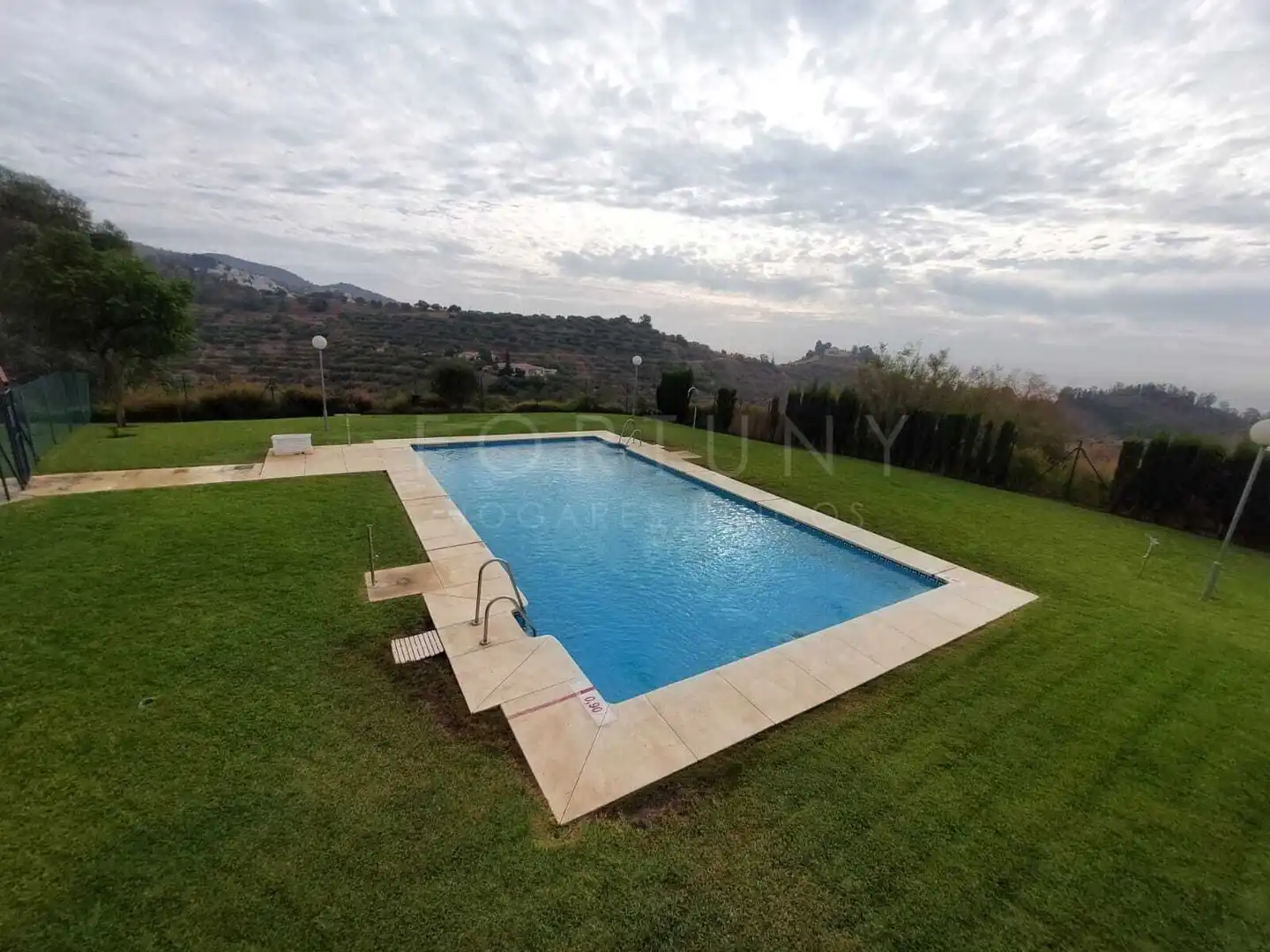 Swimming pool of Flat for rent in Rincón de la Victoria  with Air Conditioner, Private garden and Terrace