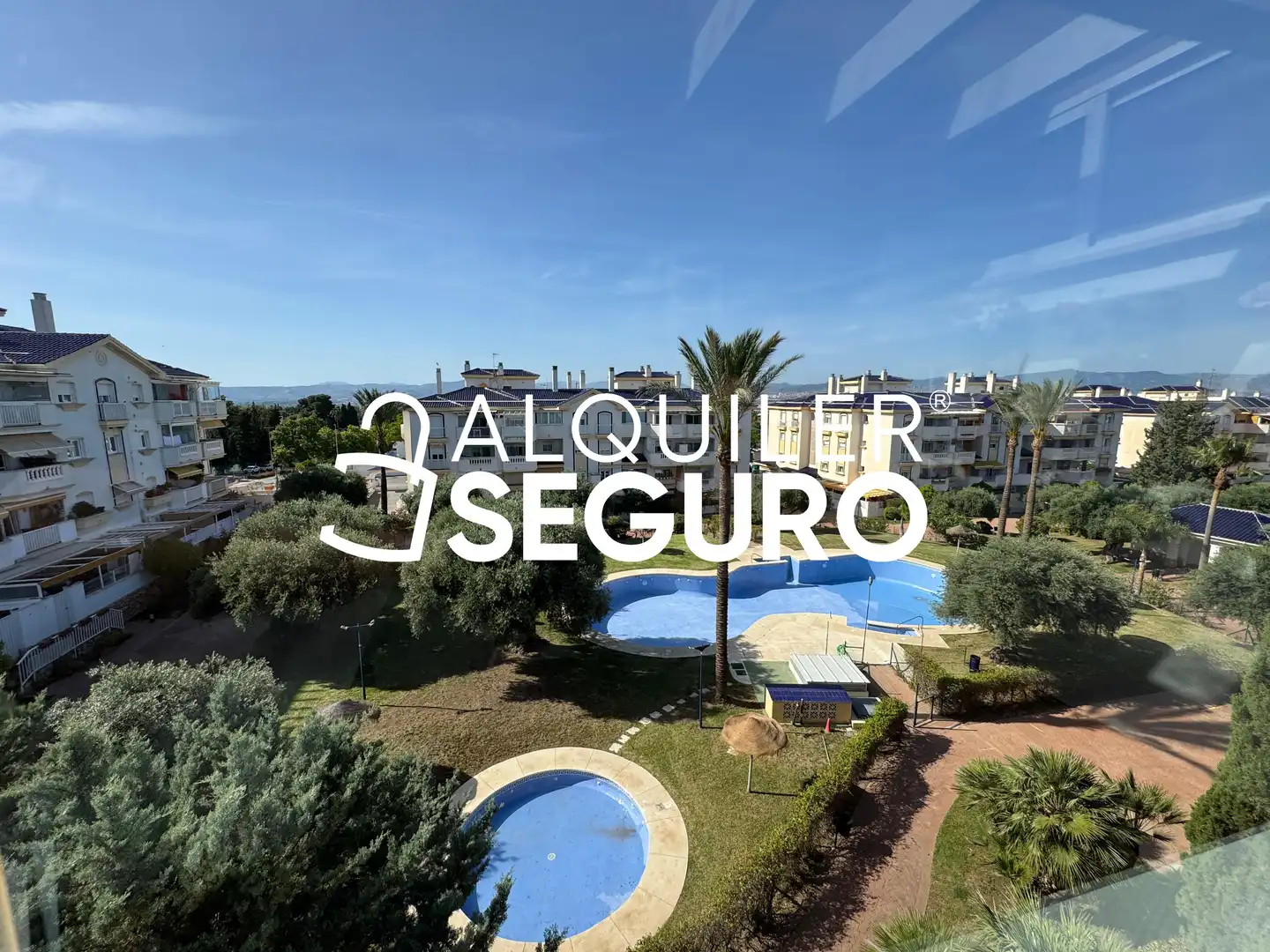 Piscina de Piso de alquiler en Málaga con Aire acondicionado, Terraza y Piscina