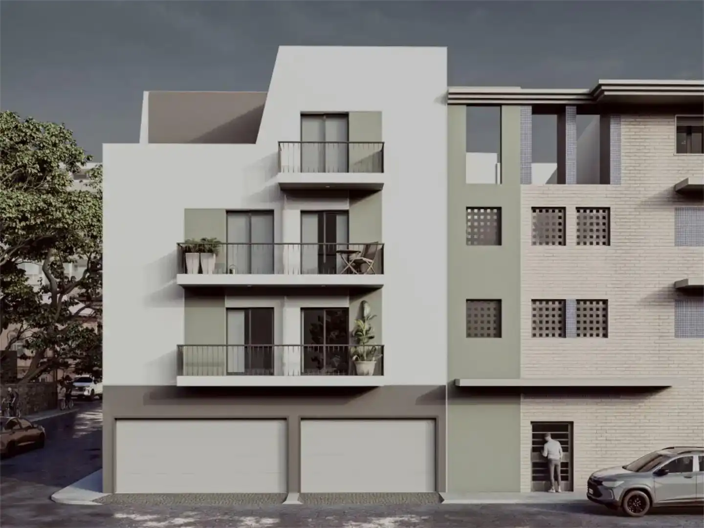 Vista exterior de Piso en venta en Úbeda, Jaén