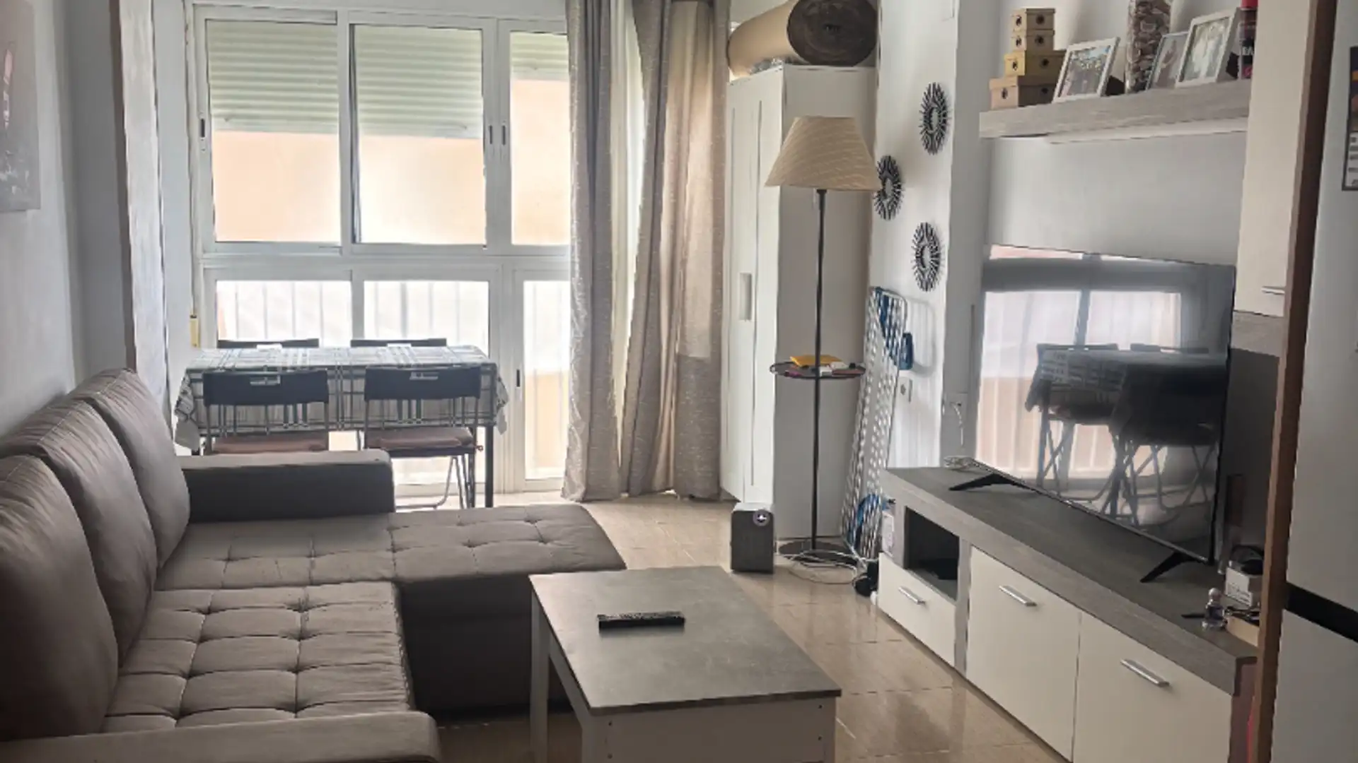 Sala de estar de Apartamento en venta en  Valencia Capital con Amueblado y Lavadora