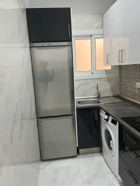 Kitchen of Flat for rent in Barcelona  with Air Conditioner