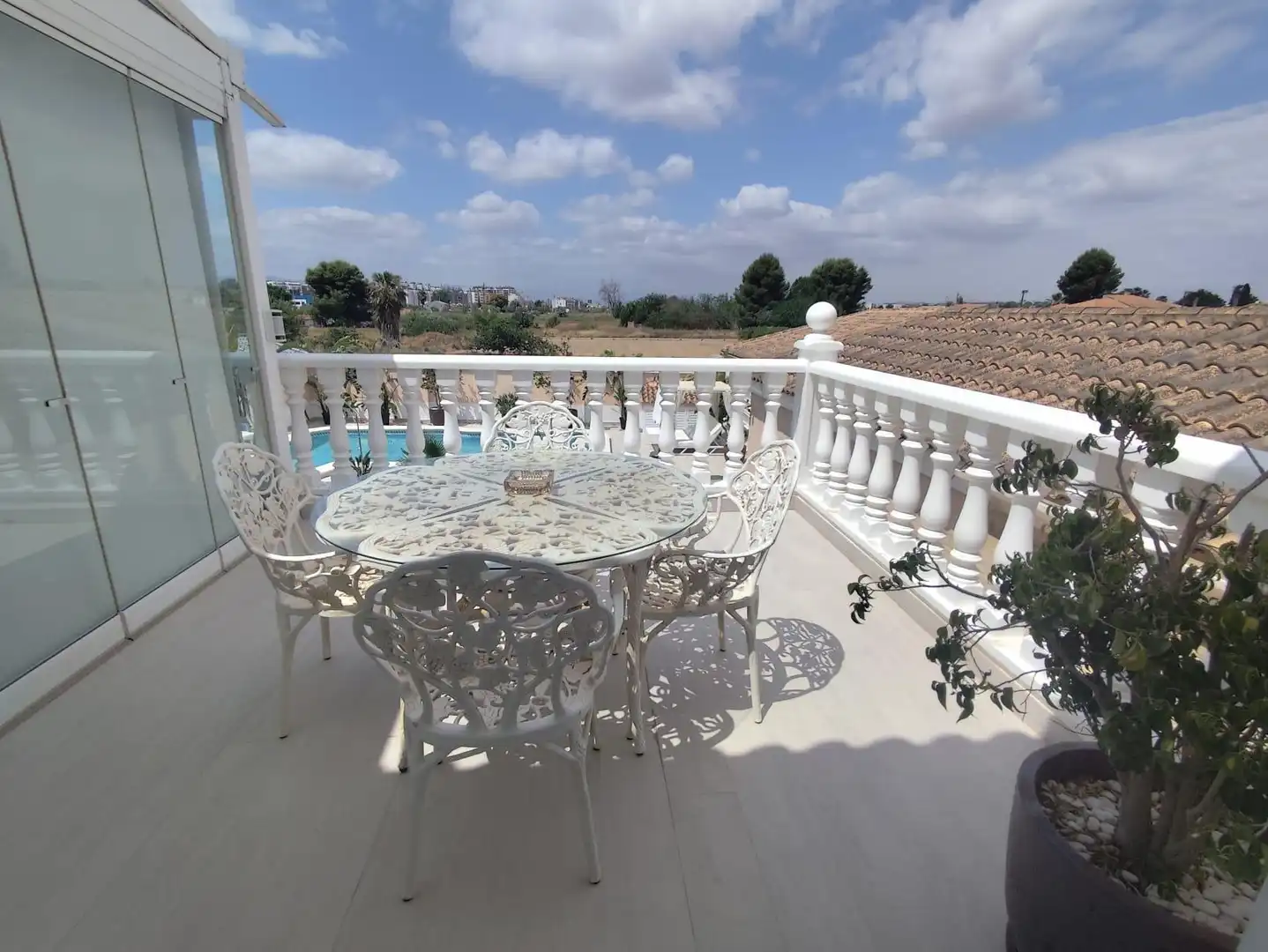 Terraza de Casa o chalet en venta en Murcia con Aire acondicionado, Jardín privado y Terraza