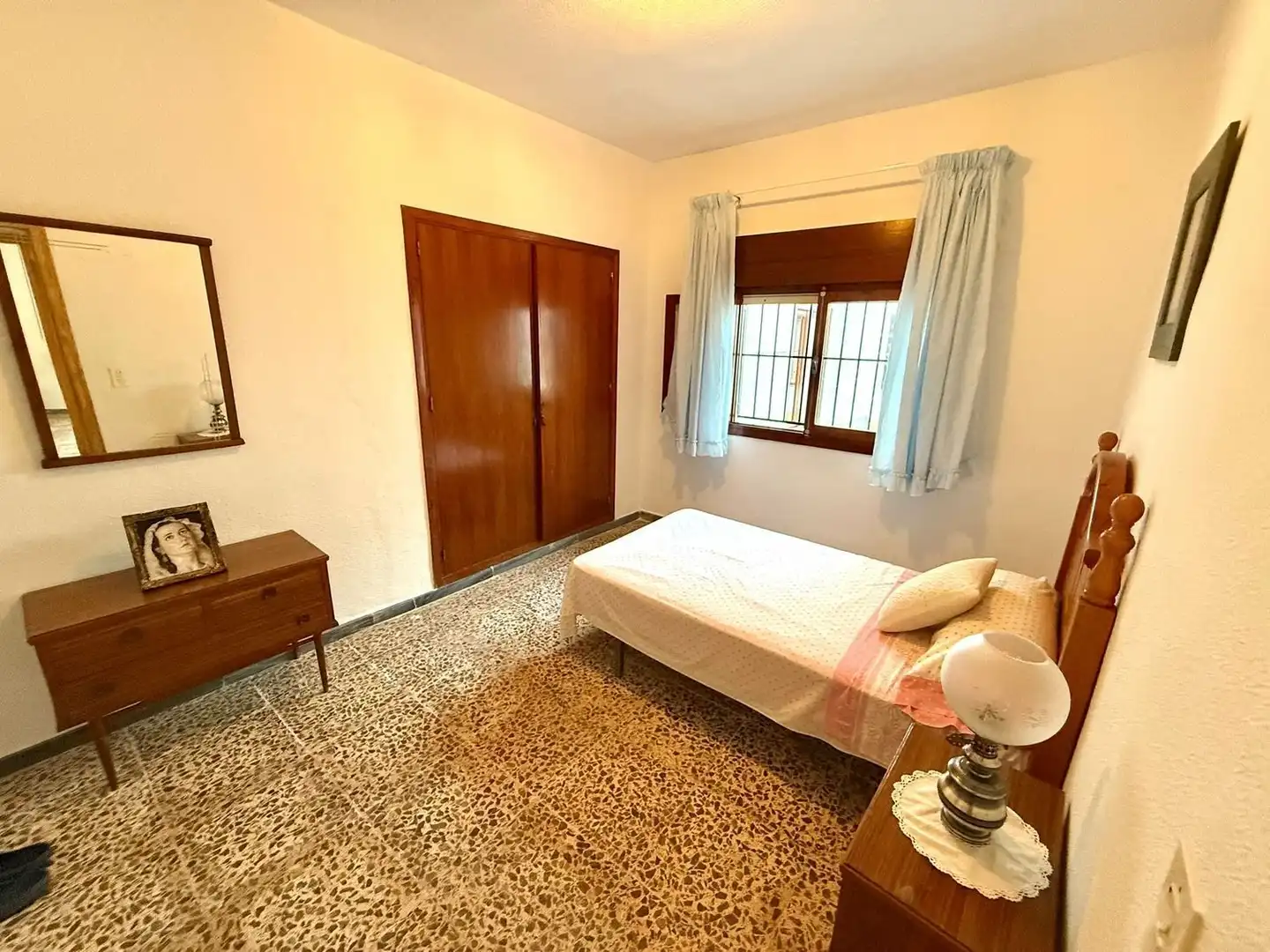 Schlafzimmer von Einfamilien-Reihenhaus zum Verkauf in Pulpí mit Heizung, Terrasse und Abstellraum