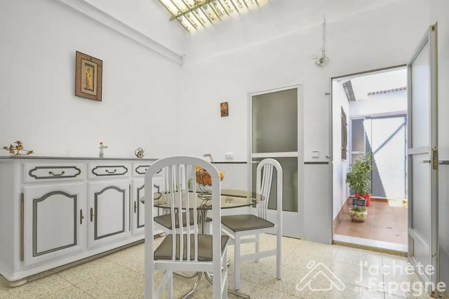 Cuina de Casa adosada en venda en Caudete amb Aire condicionat, Calefacció i Terrassa