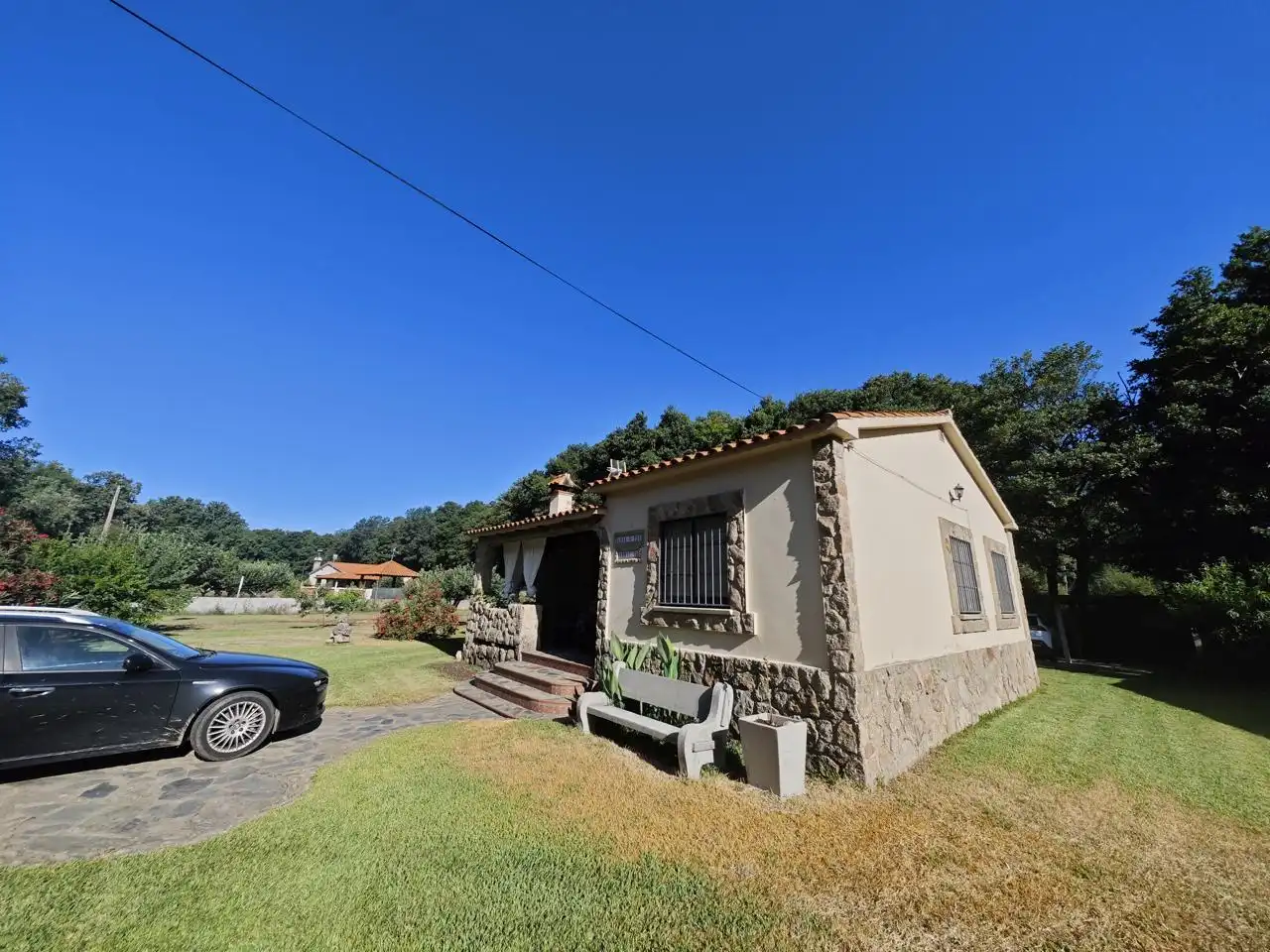 Vista exterior de Casa o chalet en venta en Cabrero con Jardín privado y Terraza