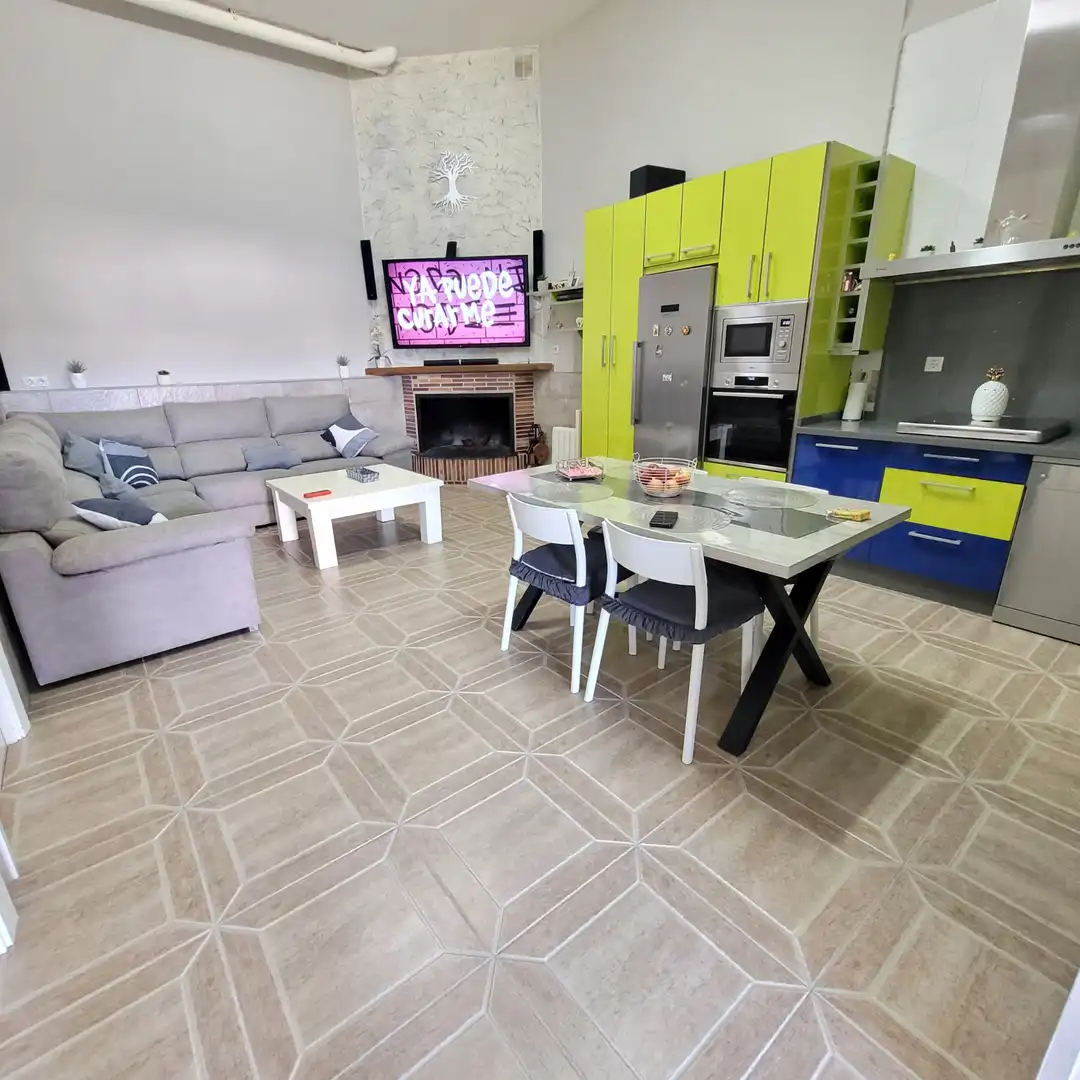 Living room of Houses for sale in Roquetas de Mar  with Air Conditioner, Terrace and Storage room