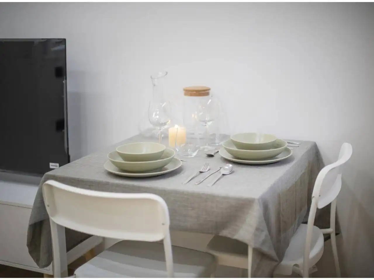 Esszimmer von Wohnung zum Verkauf in L'Hospitalet de Llobregat mit Klimaanlage, Heizung und Parkett