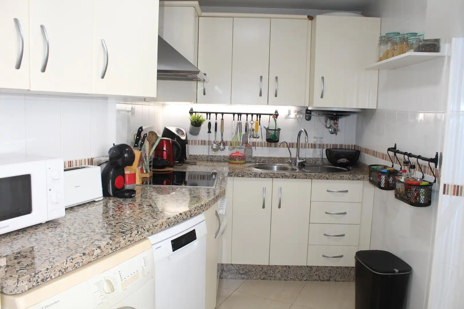 Kitchen of Duplexes for sale in Roquetas de Mar  with Private garden, Terrace and Furnished