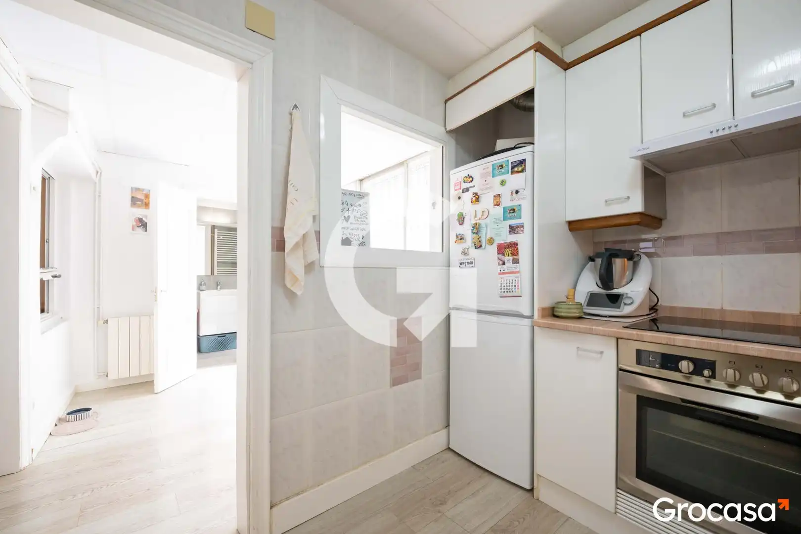 Kitchen of Flat for sale in Mataró  with Air Conditioner, Heating and Terrace