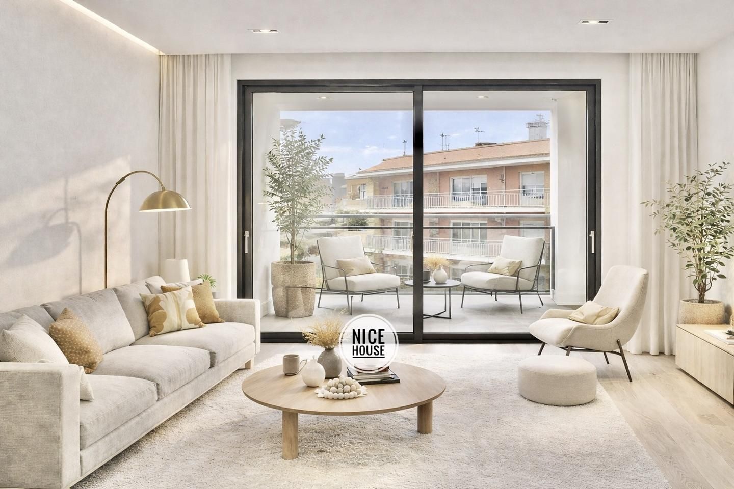 Sala d'estar de Pis en venda en Paterna amb Aire condicionat i Balcó