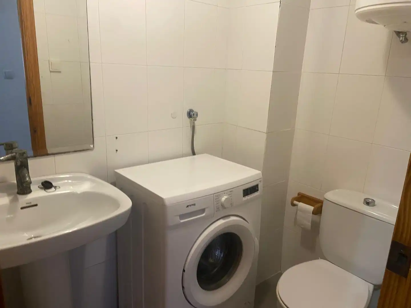 Badezimmer von Maisonette zum Verkauf in Cullera mit Klimaanlage, Terrasse und Abstellraum