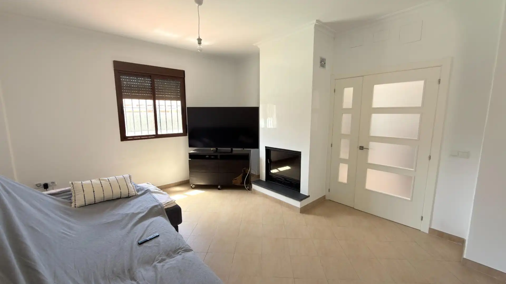 Sala de estar de Casa adosada en venta en Mazagón con Aire acondicionado, Trastero y Piscina